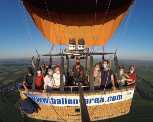 Ballonvaart Nieuwegein naar Woubrugge